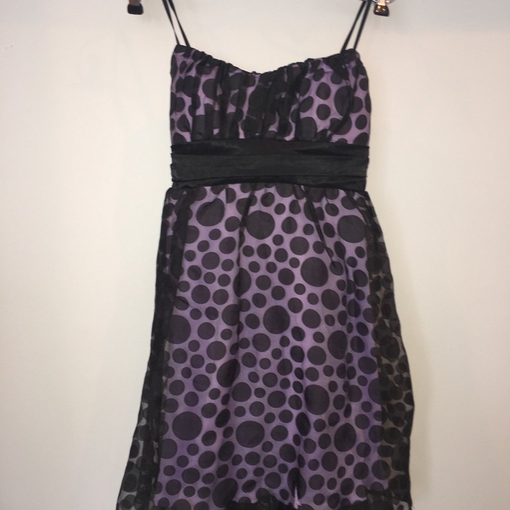 Ruby Rox size small polka dot dress
